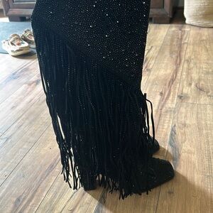 Jessica Simpson Bedazzled knee-high boots
